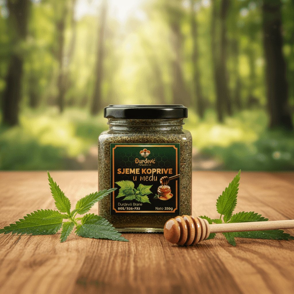 Sjeme koprive u medu — primjena 2